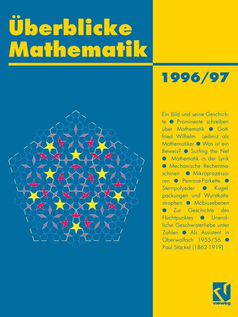Produktbild: Überblicke Mathematik 1996/97