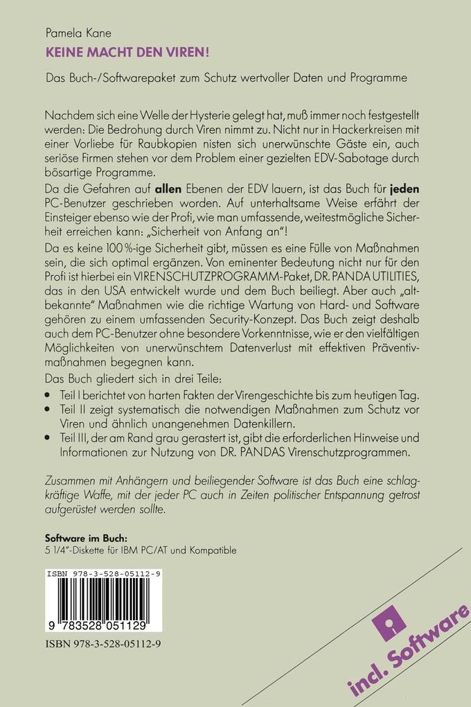 Weitere Ansicht: Keine Macht den Viren! | Pamela Kane