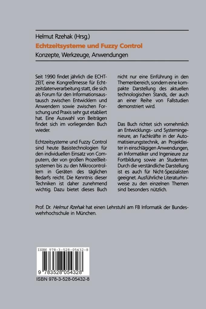 Weitere Ansicht: Echtzeitsysteme und Fuzzy Control