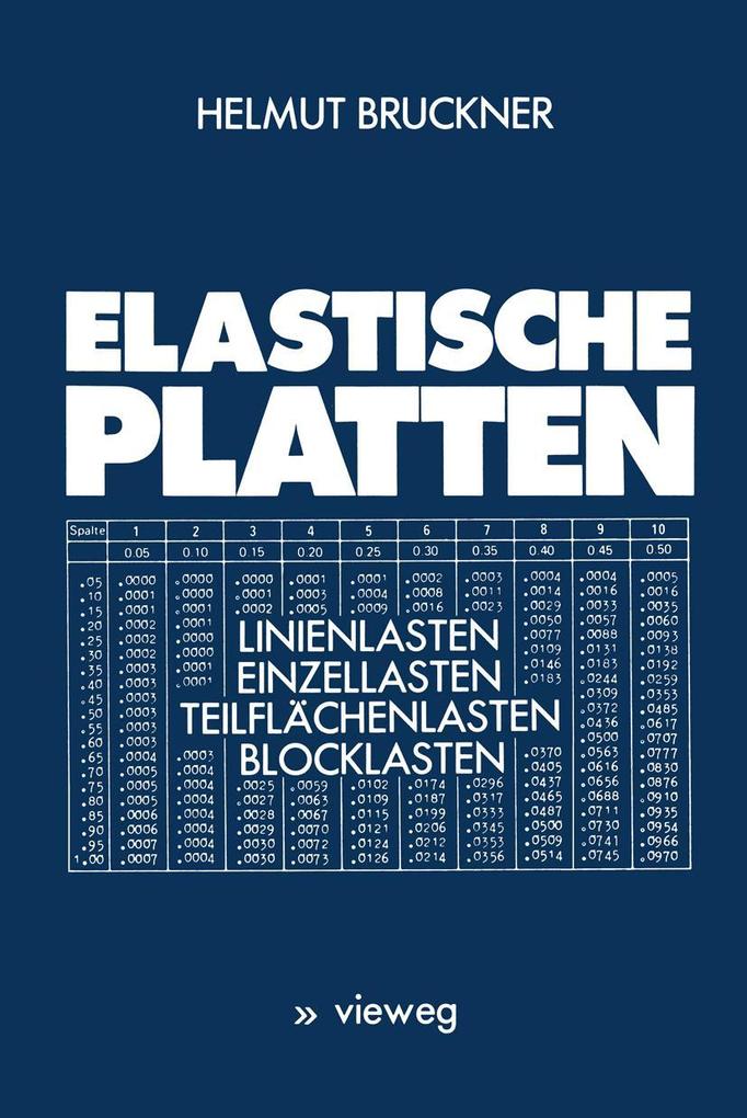 Produktbild: Elastische Platten | Helmut Bruckner