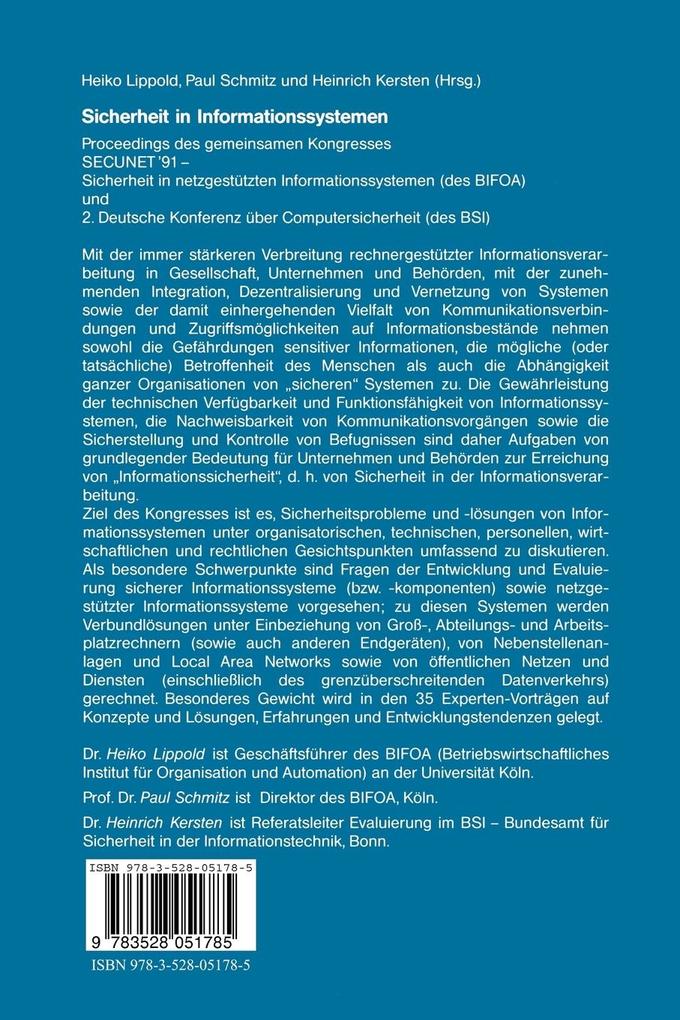 Weitere Ansicht: Sicherheit in Informationssystemen