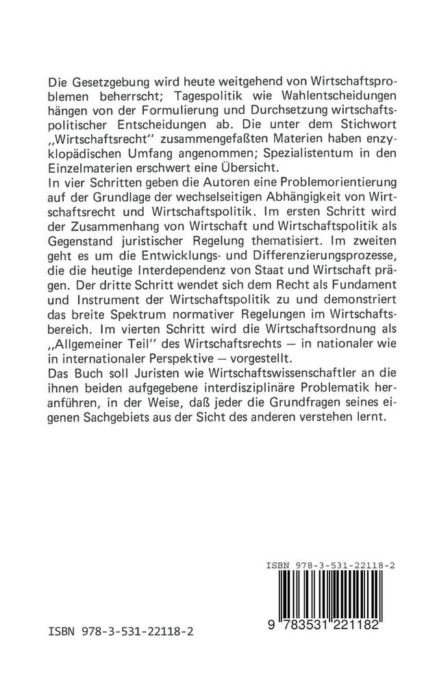 Weitere Ansicht: Wirtschaftsrecht | Hans-Joachim Mertens