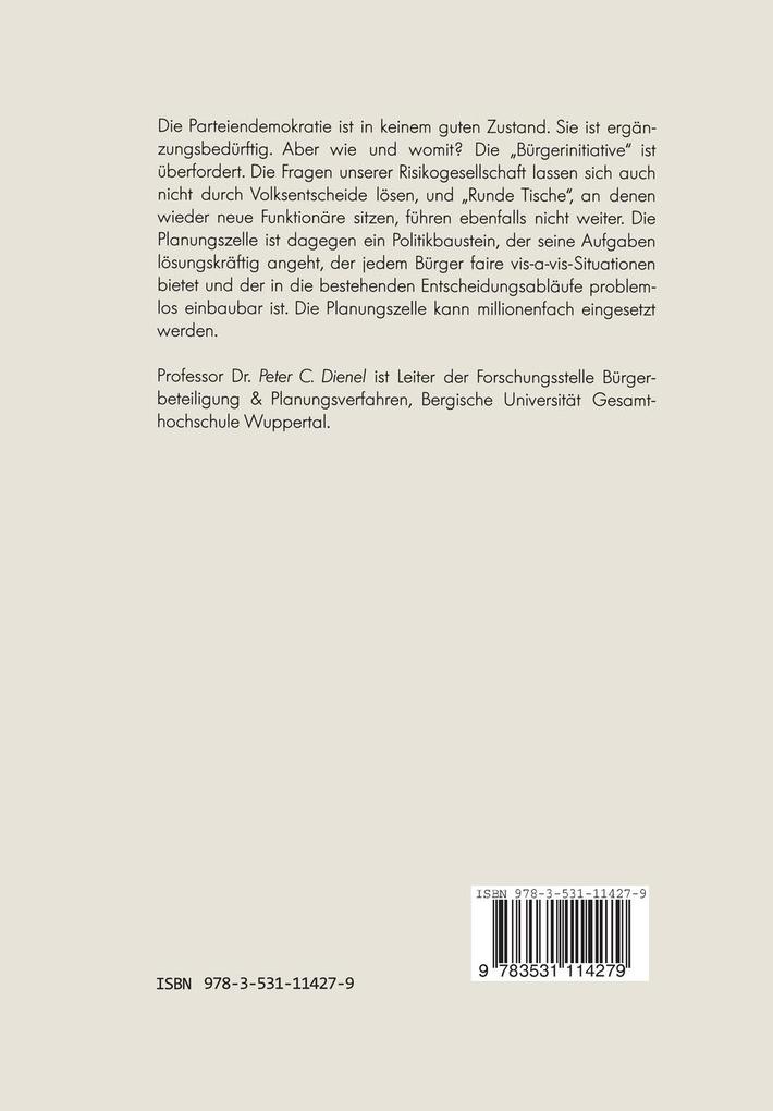 Weitere Ansicht: Die Planungszelle | Peter C. Dienel
