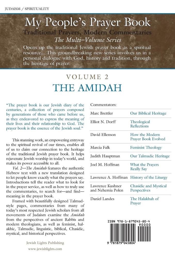 Weitere Ansicht: My People's Prayer Book Vol 2