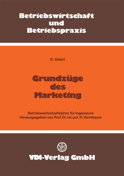 Produktbild: Grundzüge des Marketing | Dieter Ahlert
