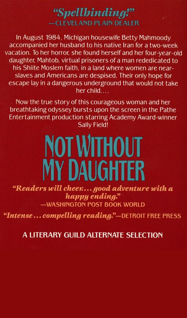 Weitere Ansicht: Not Without My Daughter | William Hoffer, Betty Mahmoody