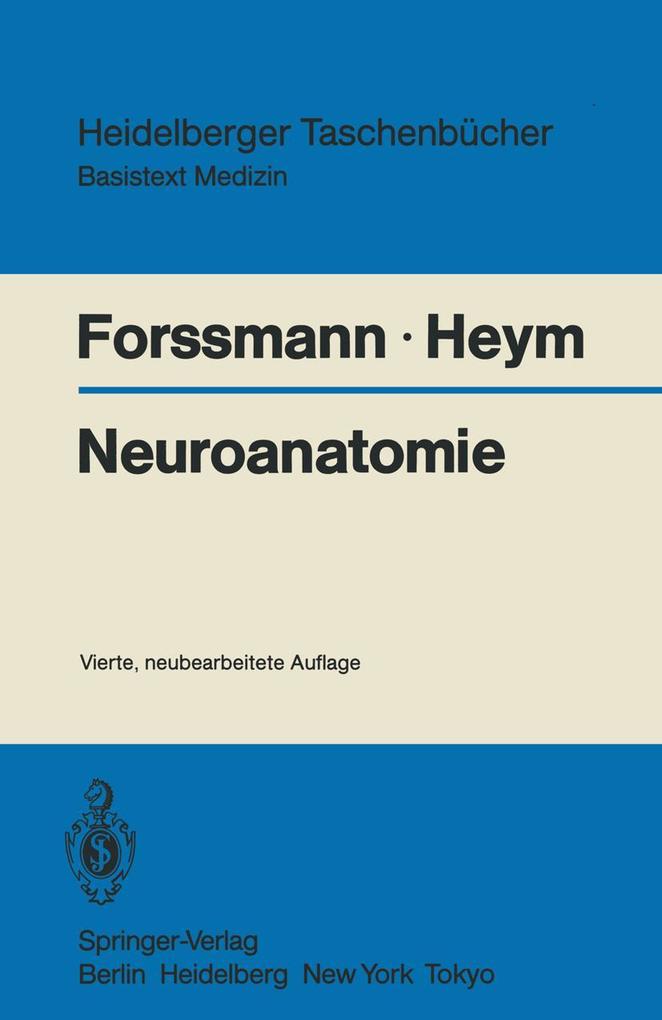 Produktbild: Neuroanatomie | Wolf G. Forssmann, Christine Heym