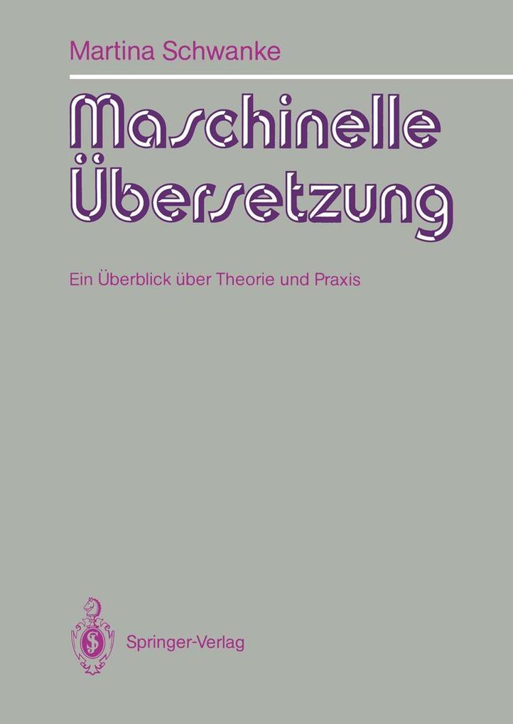 Produktbild: Maschinelle Übersetzung | Martina Reimann