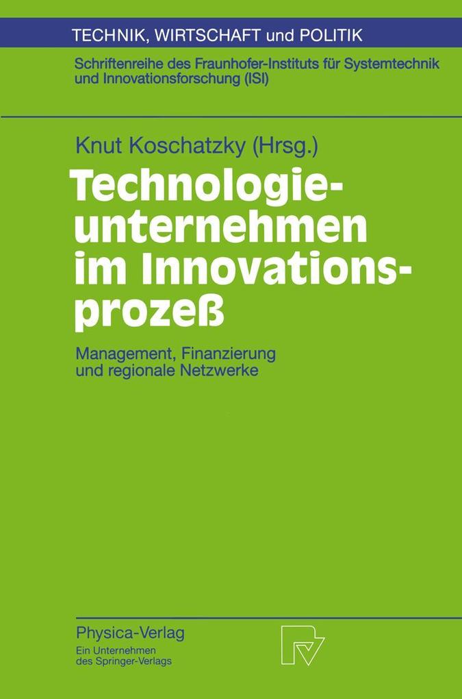 Produktbild: Technologieunternehmen im Innovationsprozeß