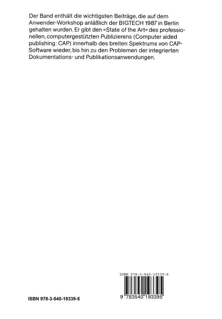 Weitere Ansicht: Computergestütztes Publizieren im praktischen Einsatz | Lutz Kredel