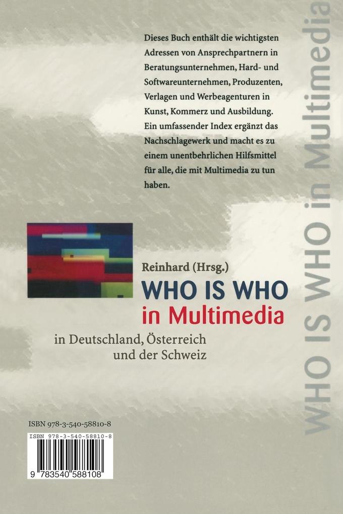 Weitere Ansicht: WHO is WHO in Multimedia | Ulrike Reinhard