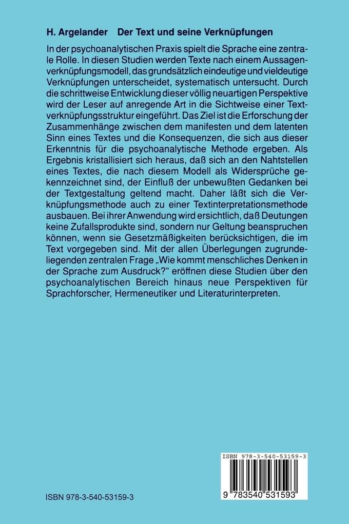 Weitere Ansicht: Der Text und seine Verknüpfungen | Hermann Argelander