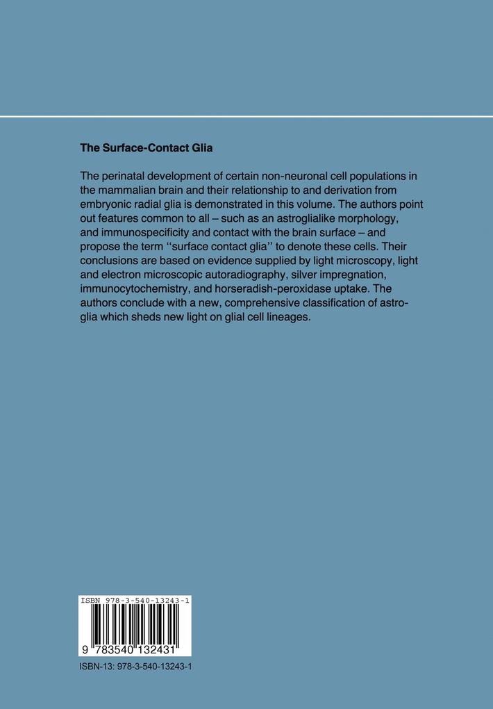 Weitere Ansicht: The Surface-Contact Glia | E. Basco, F. Hajos