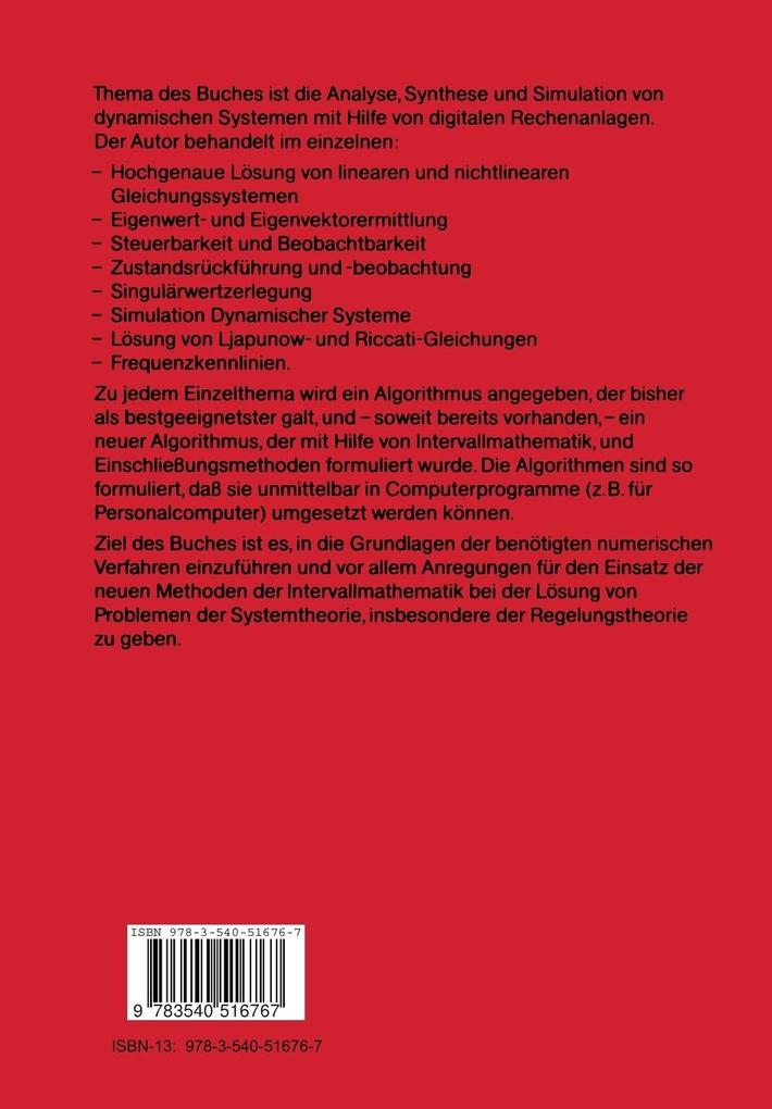 Weitere Ansicht: CAE von Dynamischen Systemen | Günter Ludyk