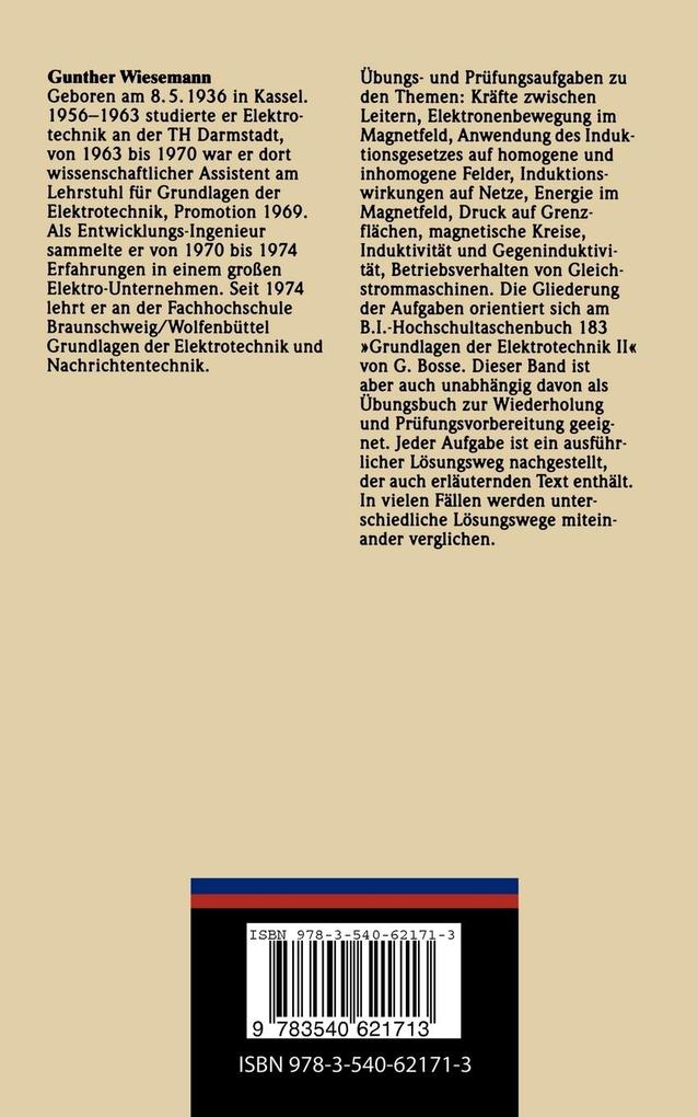 Weitere Ansicht: Übungen in Grundlagen der Elektrotechnik II | Gunther Wiesemann