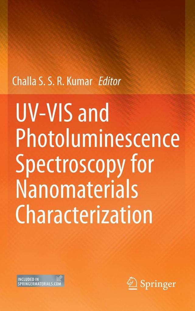 Produktbild: UV-VIS and Photoluminescence Spectroscopy for Nanomaterials Characterization