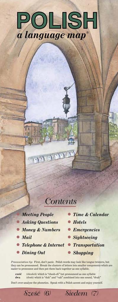 Produktbild: Polish a Language Map | Kristine K. Kershul