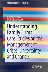 Produktbild: Understanding Family Firms | Alan L. Carsrud, Malin Brännback