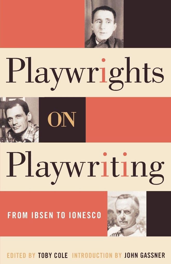 Produktbild: Playwrights on Playwriting | Toby Cole