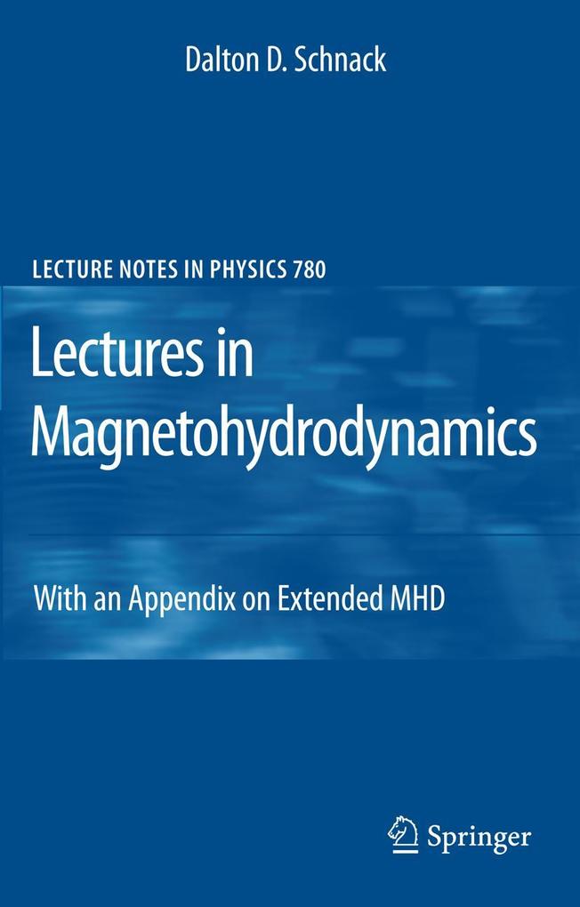 Produktbild: Lectures in Magnetohydrodynamics | Dalton D. Schnack