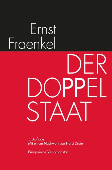 Produktbild: Der Doppelstaat | Ernst Fraenkel