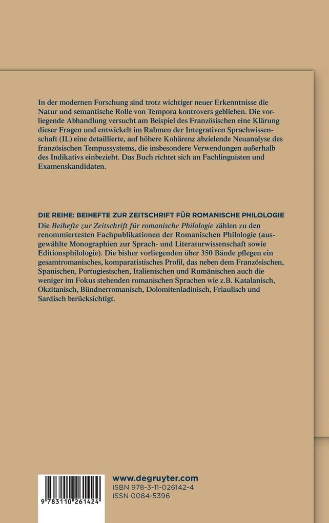 Weitere Ansicht: Tempussemantik | Marie-Hélène Viguier