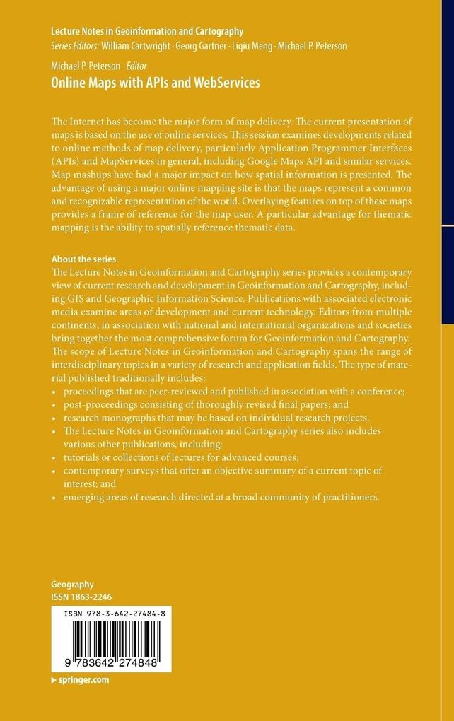 Weitere Ansicht: Online Maps with APIs and WebServices