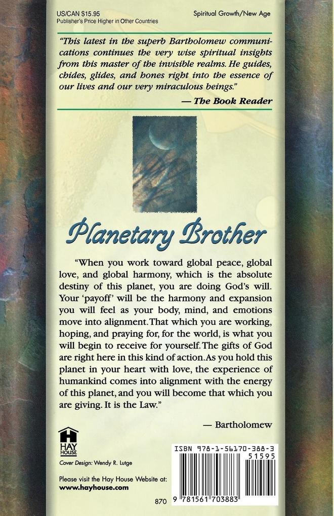 Weitere Ansicht: Planetary Brother | Bartholomew