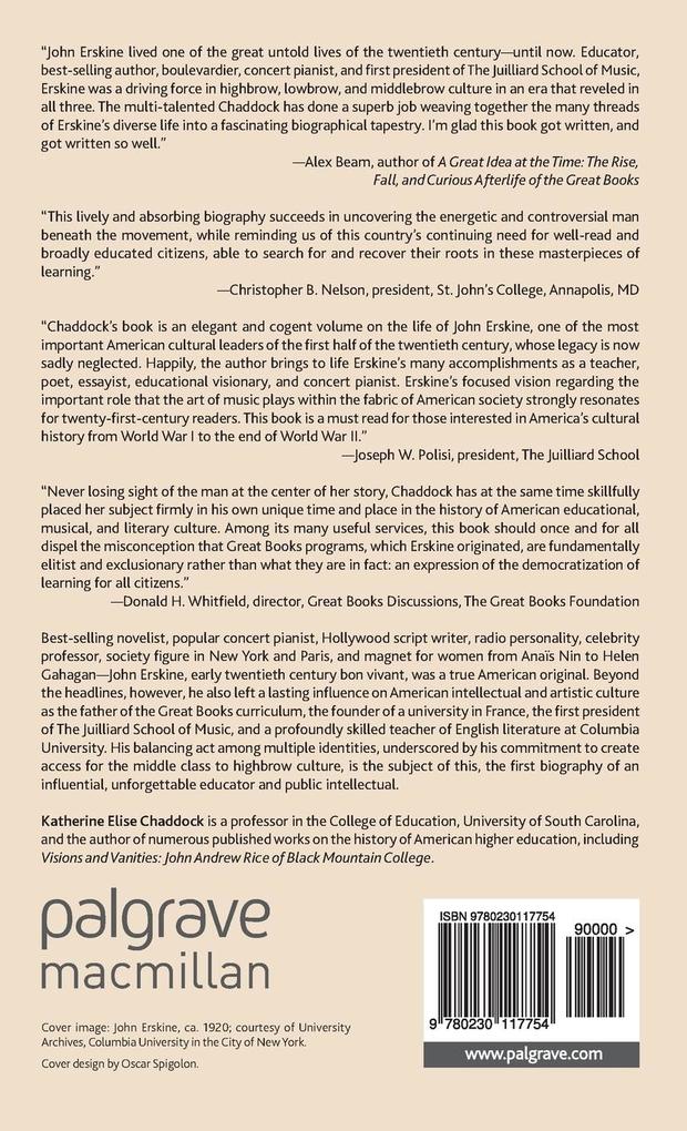 Weitere Ansicht: The Multi-Talented Mr. Erskine | K. Chaddock