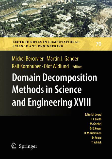 Weitere Ansicht: Domain Decomposition Methods in Science and Engineering XVIII