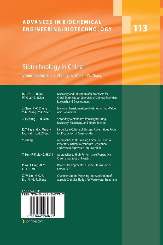 Weitere Ansicht: Biotechnology in China I