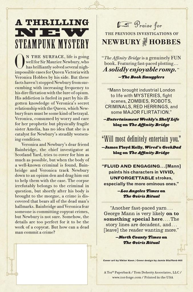 Weitere Ansicht: The Immorality Engine | George Mann