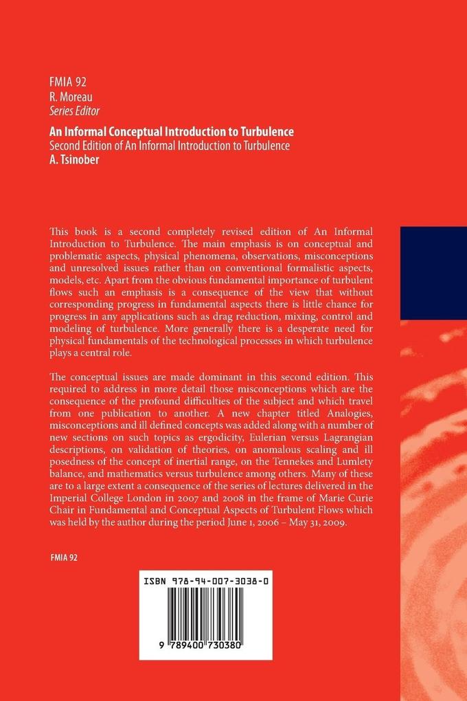 Weitere Ansicht: An Informal Conceptual Introduction to Turbulence | Arkady Tsinober
