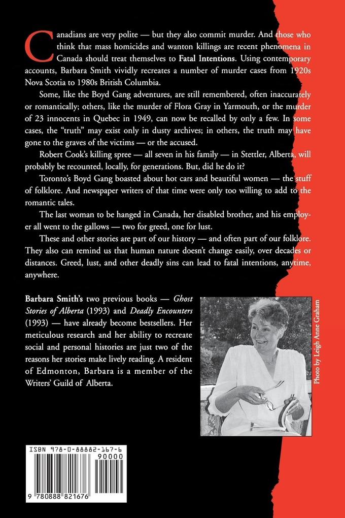 Weitere Ansicht: Fatal Intentions | Barbara Smith