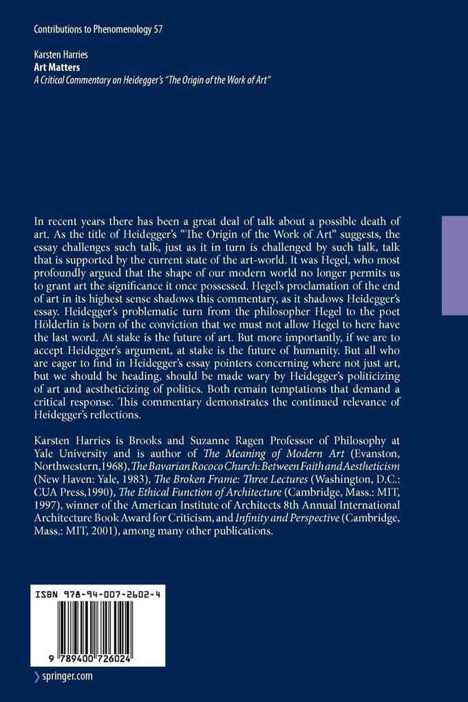 Weitere Ansicht: Art Matters | K. Harries