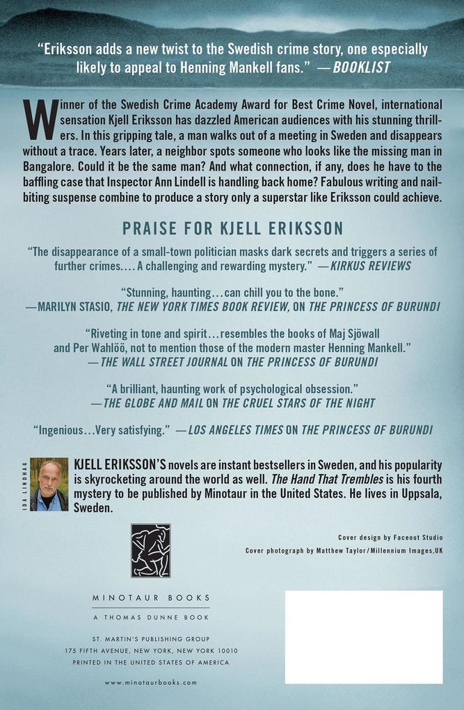 Weitere Ansicht: The Hand That Trembles | Kjell Eriksson