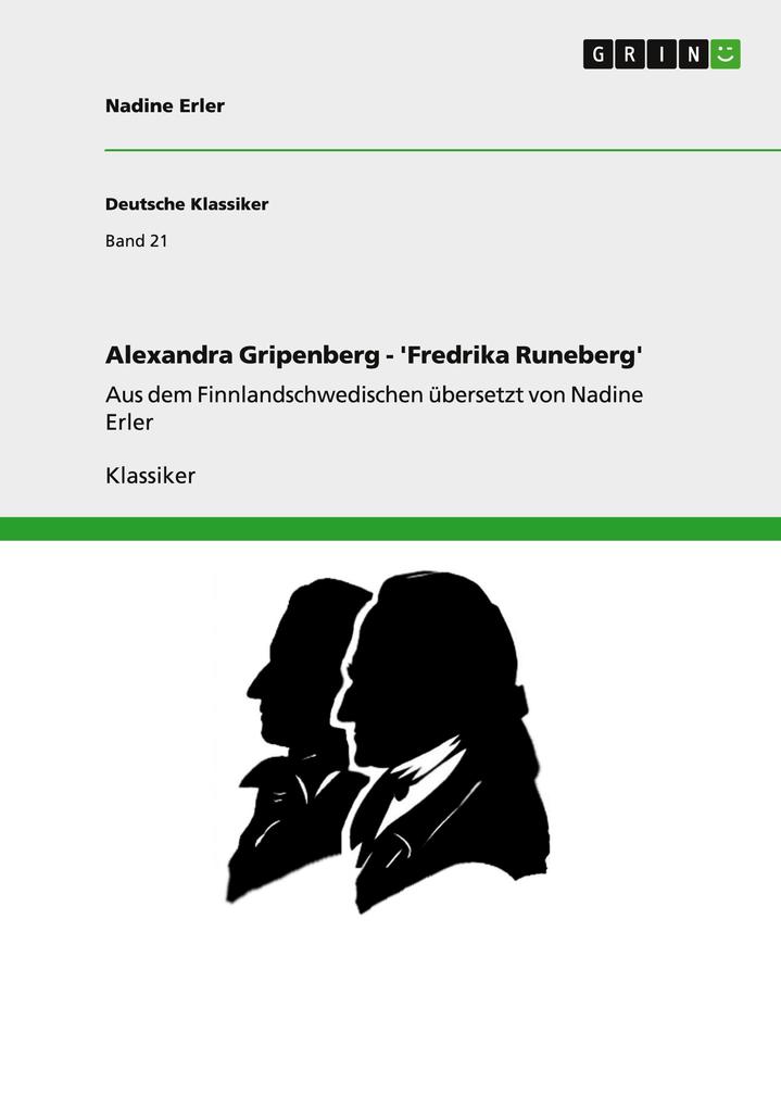 Produktbild: Alexandra Gripenberg - 'Fredrika Runeberg' | Nadine Erler