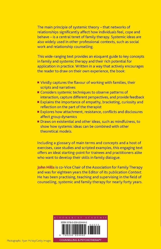 Weitere Ansicht: Introduction to Systemic and Family Therapy | John Hills