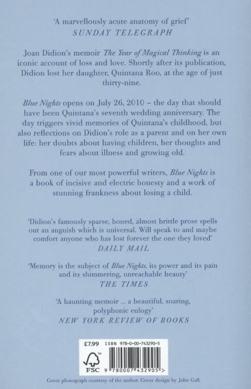 Weitere Ansicht: Blue Nights | Joan Didion