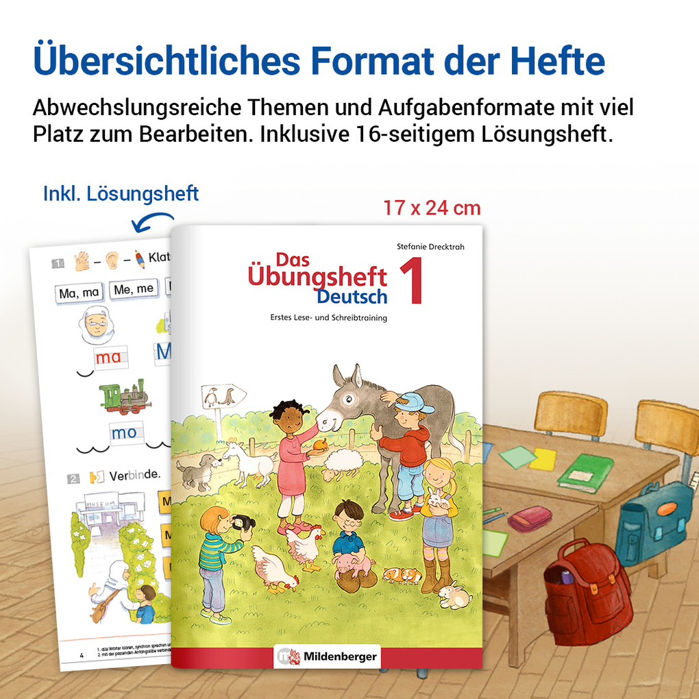 Weitere Ansicht: Das Übungsheft Deutsch 1 | Stefanie Drecktrah