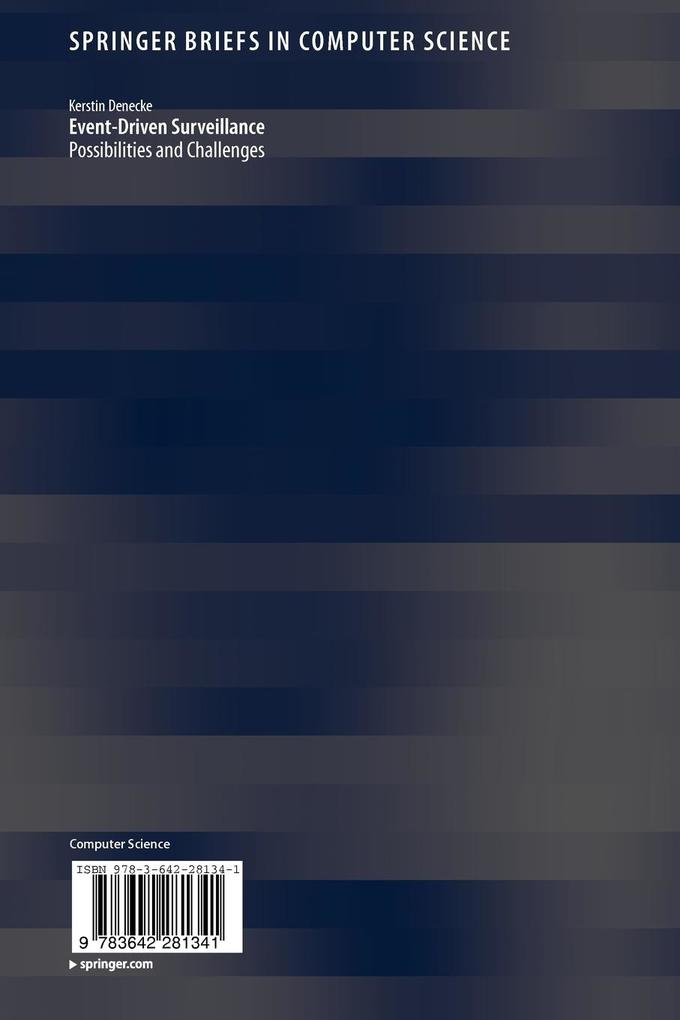 Weitere Ansicht: Event-Driven Surveillance | Kerstin Denecke