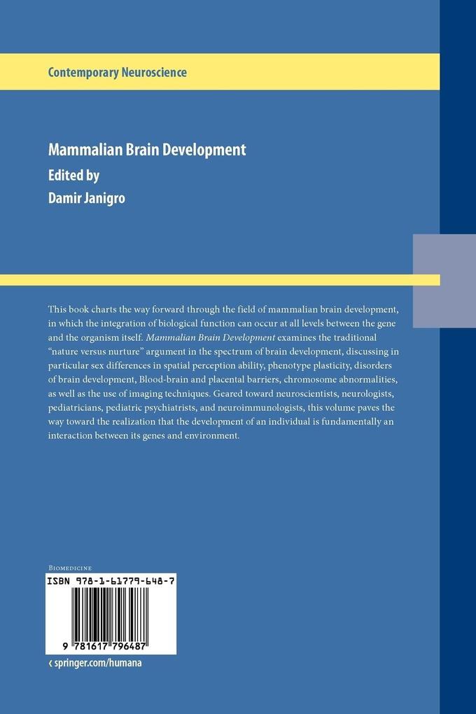Weitere Ansicht: Mammalian Brain Development
