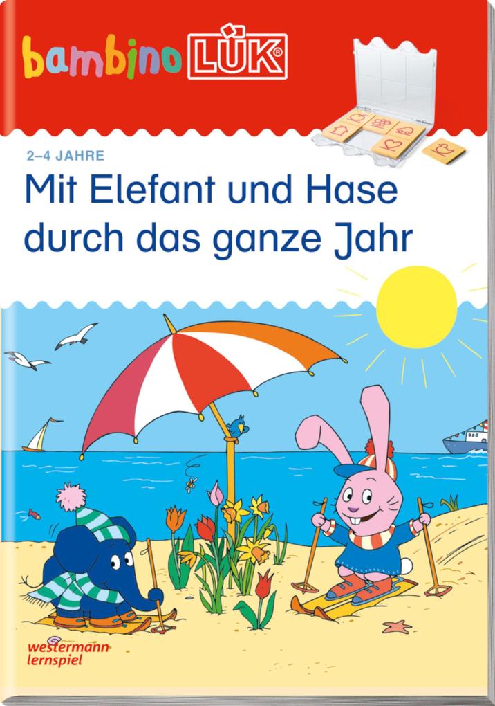 Produktbild: bambinoLÜK. Mit Elefant und Hase durch das ganze Jahr