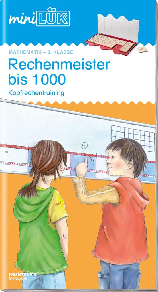 Produktbild: miniLÜK. Rechenmeister bis 1000: Kopfrechentraining | Michael Junga