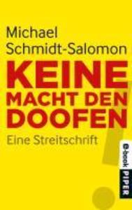 Produktbild: Keine Macht den Doofen | Michael Schmidt-Salomon