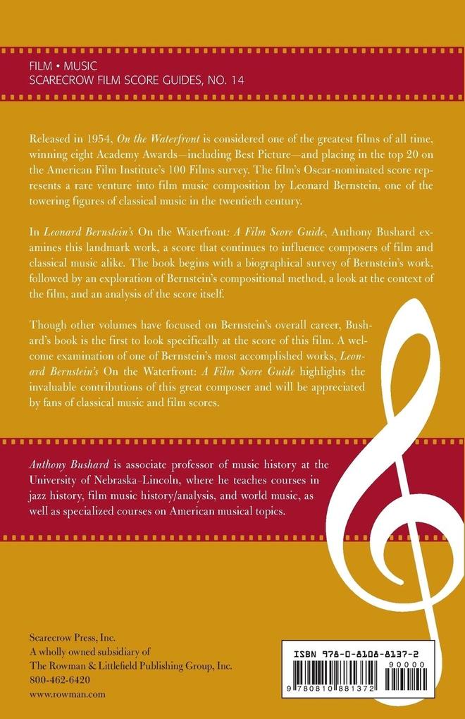 Weitere Ansicht: Leonard Bernstein's On the Waterfront | Anthony Bushard