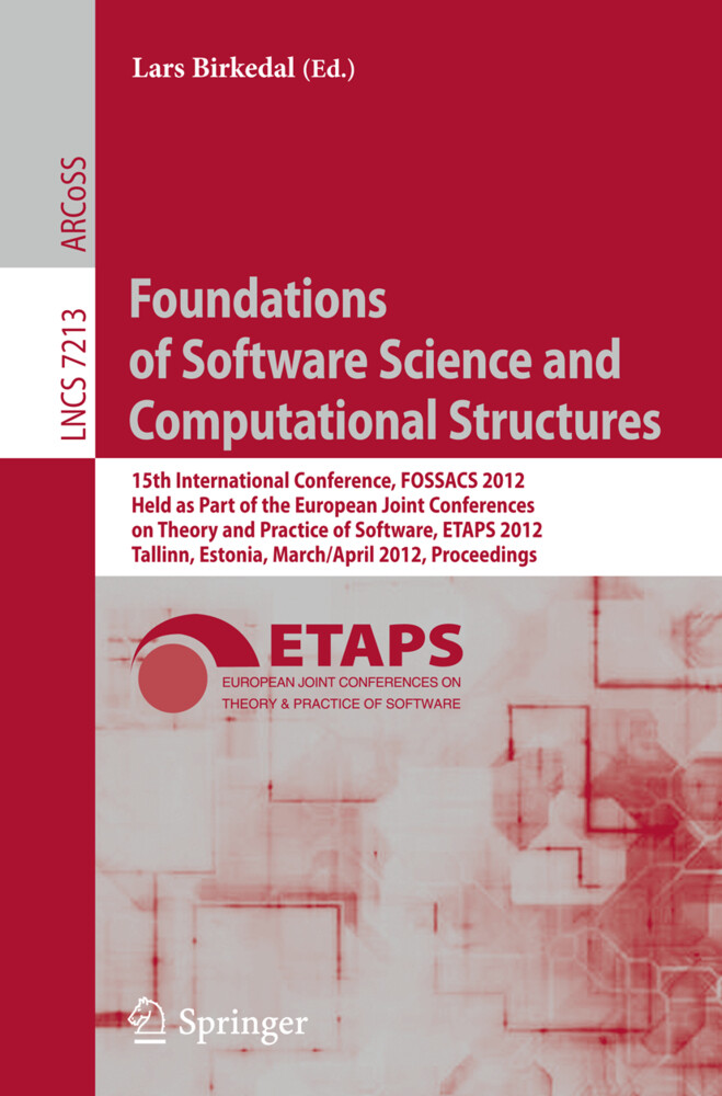 Foundations of Software Science and Computational Structures als Buch (kartoniert)