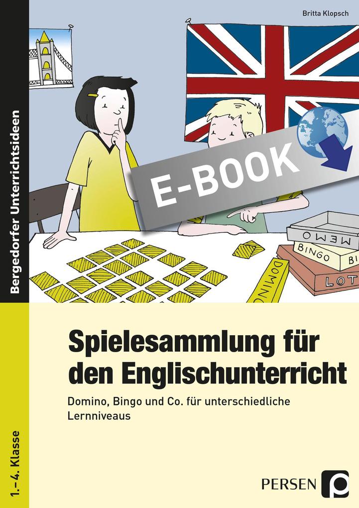 Produktbild: Spielesammlung für den Englischunterricht | Britta Klopsch