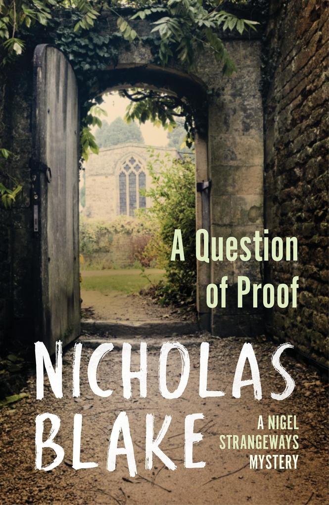 Produktbild: A Question of Proof | Nicholas Blake