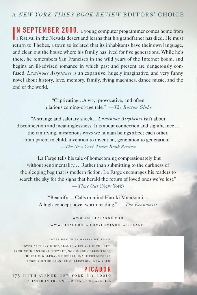 Weitere Ansicht: Luminous Airplanes | Paul La Farge